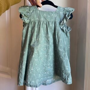 NWOT H&M Flutter Sleeve Dress